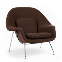 Early Restored Mid Century Brown Womb Lounge Chair by Saarinen for Knoll, Multiples/Custom Available