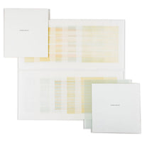 Agnes Martin Limited Edition Lithograph Print Set of 10, Minimalist Abstract Wall Art, 1990s
