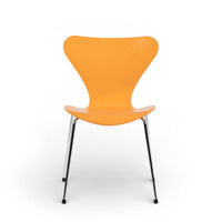 Yellow Danish Modern Dining Chair Series 7 by Arne Jacobsen for Fritz Hansen