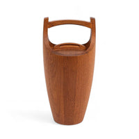 Mid Century Danish Modern Teak Ice Bucket by Jens H. Quistgaard for Dansk