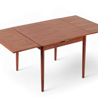Mid Century Danish Teak Extendable Dining Table by Poul Volther for Frem Rojle