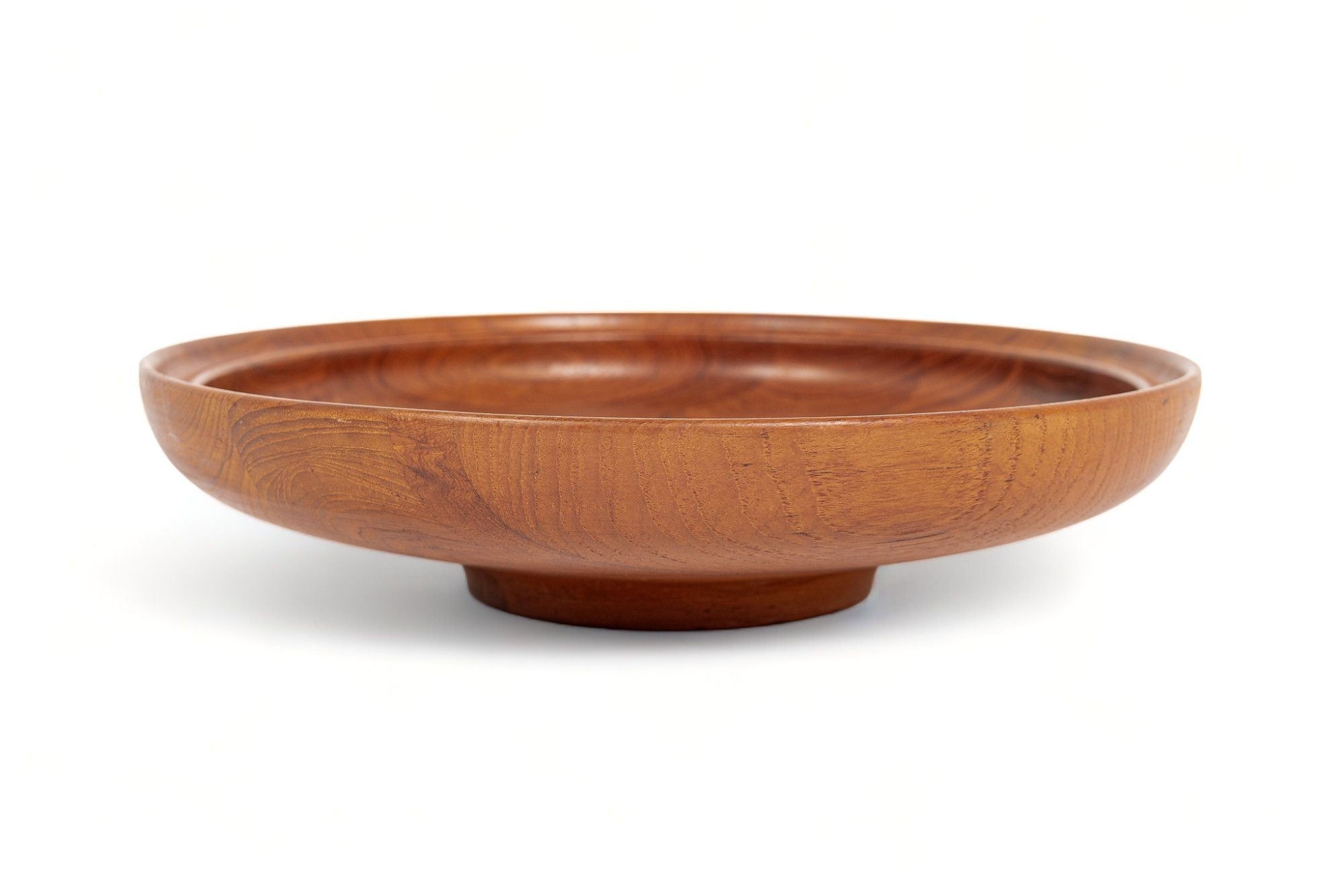 Outlets Vintage Scanform Denmark Teak Salad Bowl Danish Modern Henning Koppel Wood