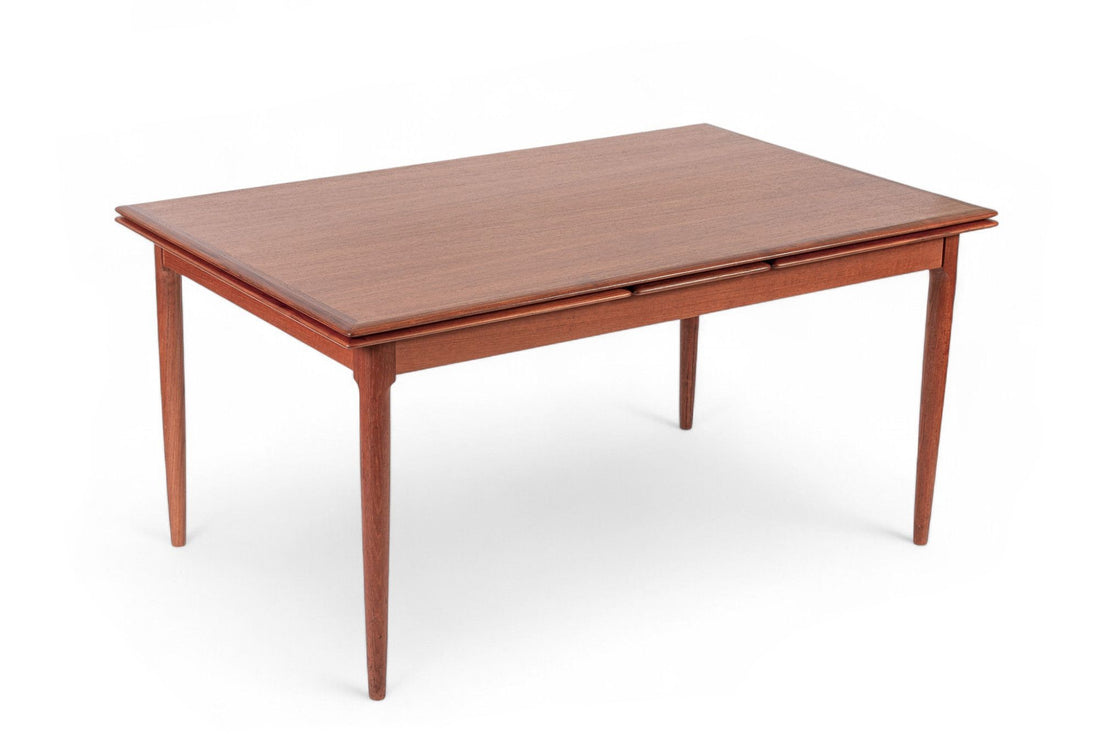 Mid Century Danish Teak Extension Dining Table by Kai Kristiansen (attr.)