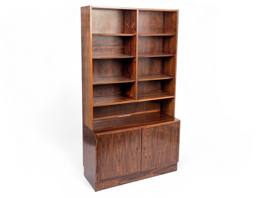 Mid Century Danish Rosewood Bookcase by Carlo Jensen for Hundevad, 1960s