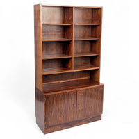 Mid Century Danish Rosewood Bookcase by Carlo Jensen for Hundevad, 1960s