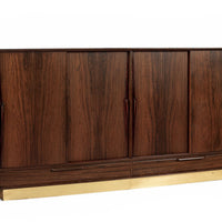 Mid Century Danish Rosewood Sideboard or Credenza Cabinet