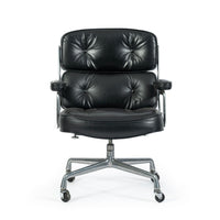 Eames Time Life Executive Chair Herman Miller Black Leather Office Chair 1981