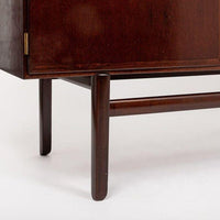 Mid Century Wood Sideboard Cabinet or Credenza by Ole Wanscher
