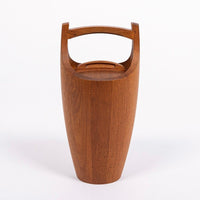 Mid Century Danish Modern Teak Ice Bucket by Jens H. Quistgaard for Dansk