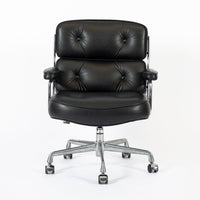 Eames Herman Miller Time Life Black Leather Office Chair