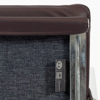 Eames for Herman Miller Tall Dark Purple Desk Chairs Set of 2