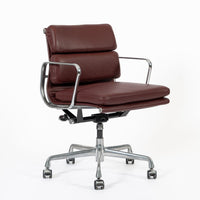 Eames for Herman Miller Red Leather Office Chair 2000s