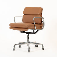 Eames for Herman Miller Brown Leather Office Chair 2000s