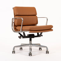 Eames for Herman Miller Brown Leather Office Chair 2000s
