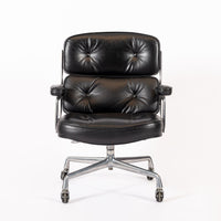 Eames for Herman Miller Time Life Black Leather Office Chair 1981