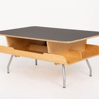 Mid Century Style Plywood Coffee Table by Herman Miller 2000s