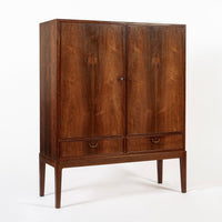 Large Mid Century Danish Modern Rosewood Cabinet 1960s