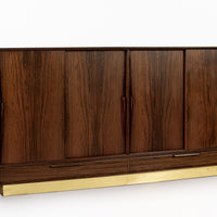 Mid Century Danish Rosewood Sideboard or Credenza Cabinet