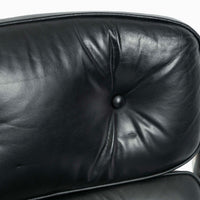 Eames Time Life Executive Chair Herman Miller Black Leather Office Chair 1981
