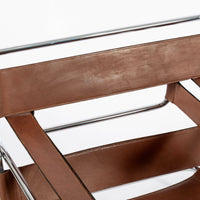 Mid Century Brown Wassily Lounge Chair by Marcel Breuer