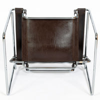 Mid Century Brown Wassily Chair by Marcel Breuer for Stendig 1960s, 2 Available
