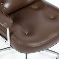 Eames Herman Miller Time Life Brown Leather Office Chair 2017