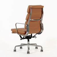 Eames for Herman Miller Aluminum Group Soft Pad Brown Office Chair