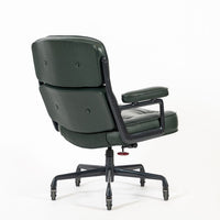 Green Leather Time Life Office Chair by Eames for Herman Miller 1996