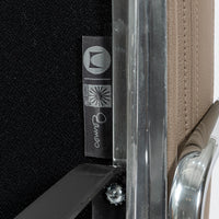 Eames for Herman Miller Taupe Tan Leather Office Chair 2000s