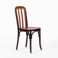 Antique Bentwood Bistro Cafe Chairs by Josef Hoffman for Thonet