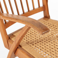 Vintage Mid Century Dutch Wooden Lounge Chairs by Vero Stoel