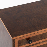 Vintage Mid Century Swedish Three Drawer Dresser