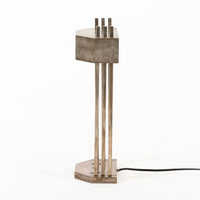 Antique Art Deco Brass Table Lamp by Marcel Breuer for 1925 Paris Exposition