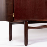 Mid Century Danish Wood Sideboard Cabinet or Credenza by Ole Wanscher