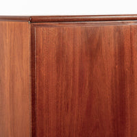 Mid Century Danish Modern Teak Storage Cabinet, Circa 1960, Two-Piece