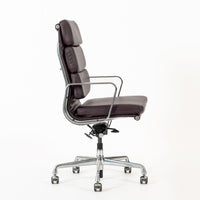 Eames for Herman Miller Tall Dark Purple Desk Chair
