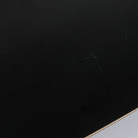 Eames Surfboard ETR Coffee Table for Herman Miller, Black Mid Century Modern Table