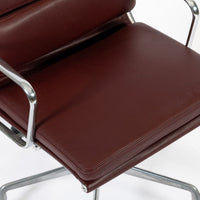 Eames for Herman Miller Red Leather Office Chair 2000s