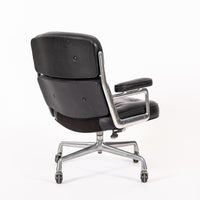 Eames for Herman Miller Time Life Black Leather Office Chair 1981