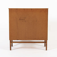 Mid Century Swedish Teak Rolltop Secretary Desk by Egon Ostergaard