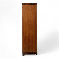 Antique German Art Deco Armoire Wardrobe Cabinet 1930s