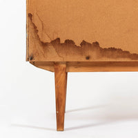 Mid Century Swedish Teak Rolltop Secretary Desk by Egon Ostergaard