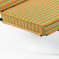 Mid Century Eames Herman Miller Sofa Compact, Alexander Girard Maharam Fabric, 2 Available