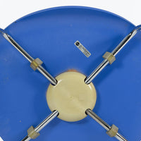 Blue Danish Modern Dining Chair Series 7 by Arne Jacobsen for Fritz Hansen