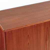 Mid-Century Danish Modern Teak High Sideboard or Bar Cabinet 1960s
