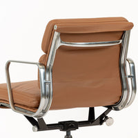 Eames for Herman Miller Brown Leather Office Chair 2000s