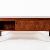 Exceptional Mid Century Danish Large Rosewood Executive Desk