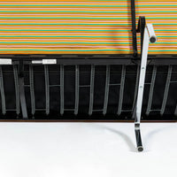 Eames Sofa Compact for Herman Miller, Alexander Girard Maharam Striped Fabric, 2 Available