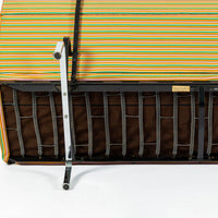 Mid Century Eames Herman Miller Sofa Compact, Alexander Girard Maharam Fabric, 2 Available