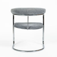 Set of 6 Mid-Century Modern SS33 Chrome Dining Chairs by Anton Lorenz for Thonet, 1970s